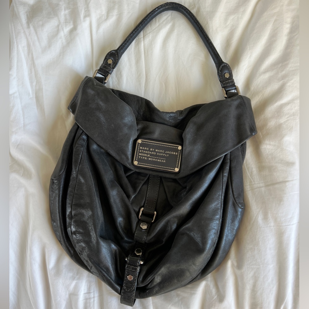 Marc by Marc Jacobs 2008 Leather Hobo Bag